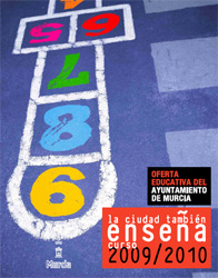 Oferta Educativa Ayto. Murcia Curso Escolar 2009-2010. Diseo grfico: Contraplano